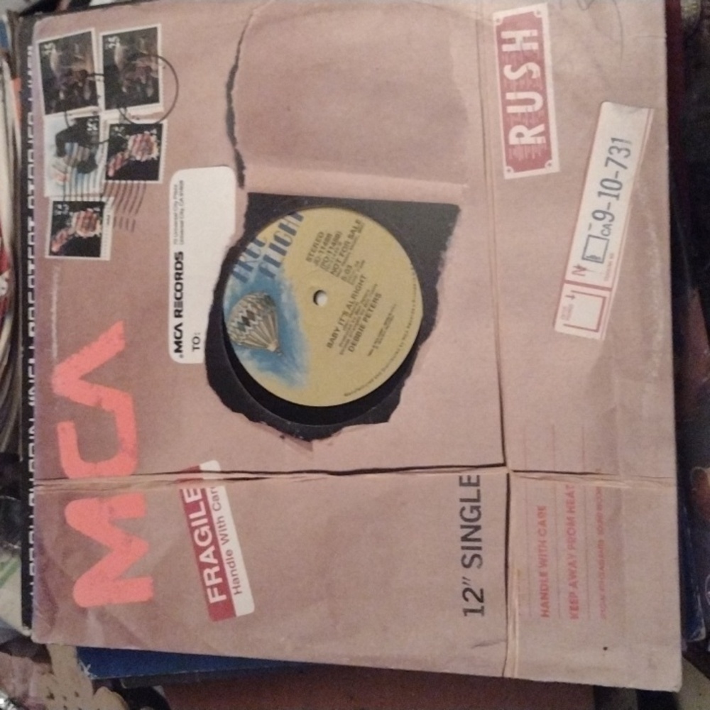DJ 12"single record (Debbie Peters)